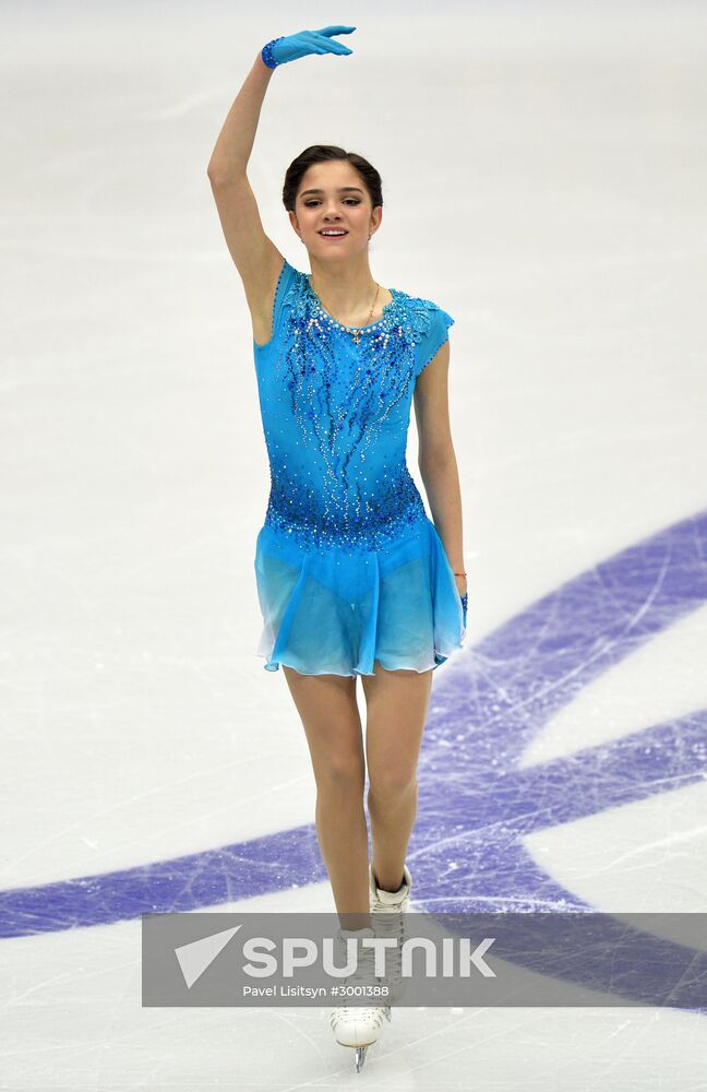 Russian Figure Skating Championship. Women's singles. Short program