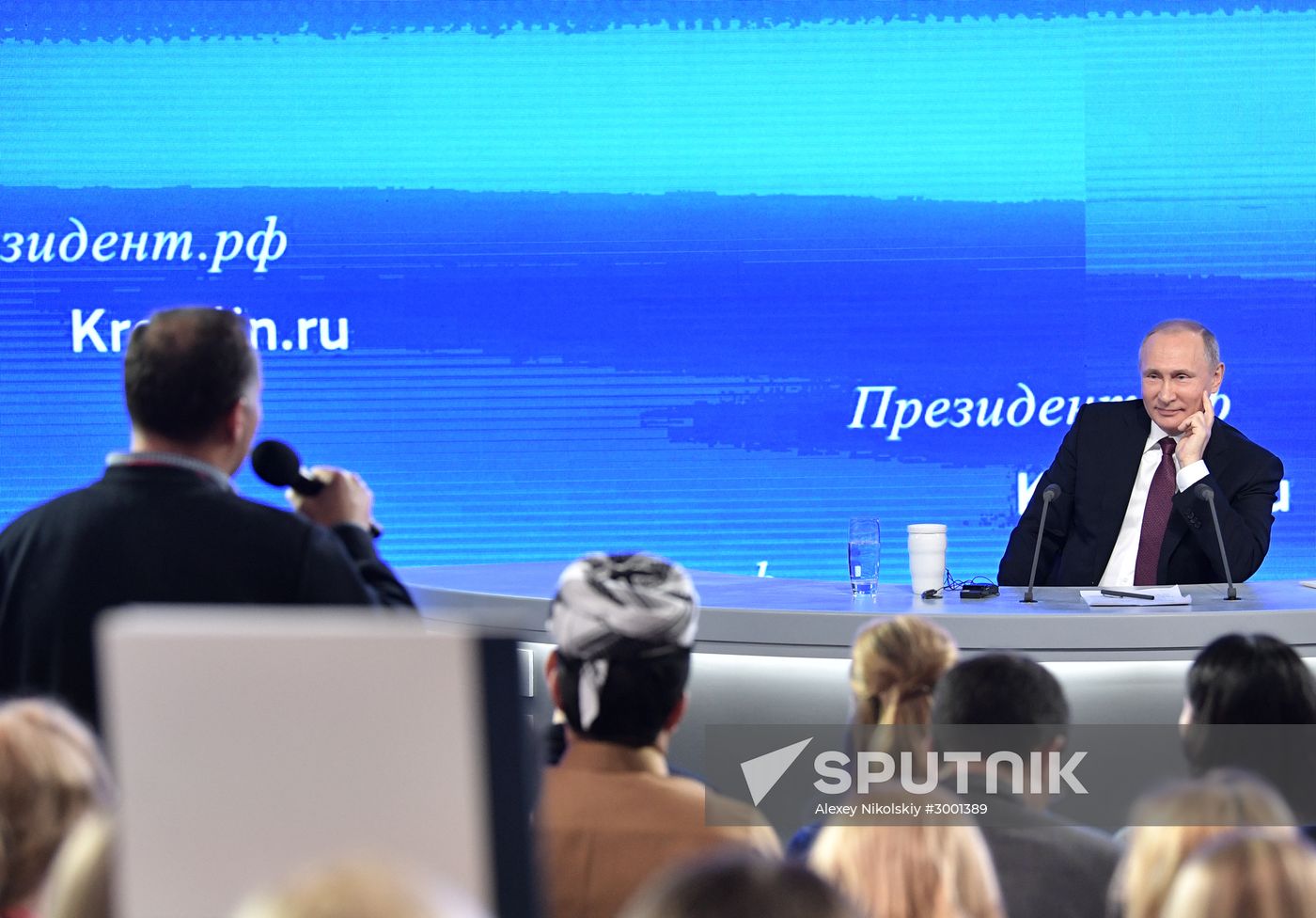President Vladimir Putin’s 12th annual news conference