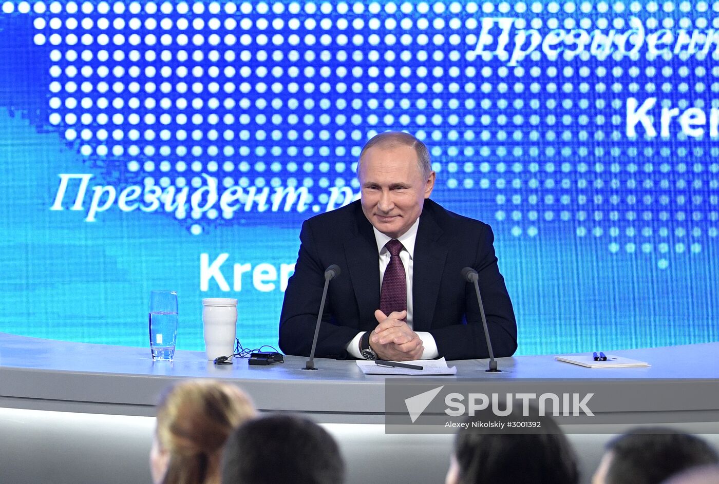 President Vladimir Putin’s 12th annual news conference