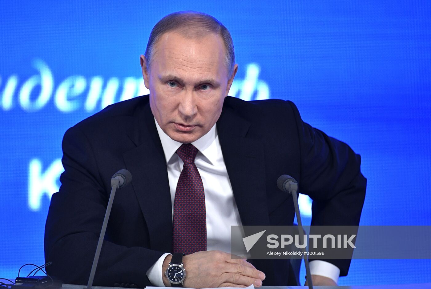 President Vladimir Putin’s 12th annual news conference