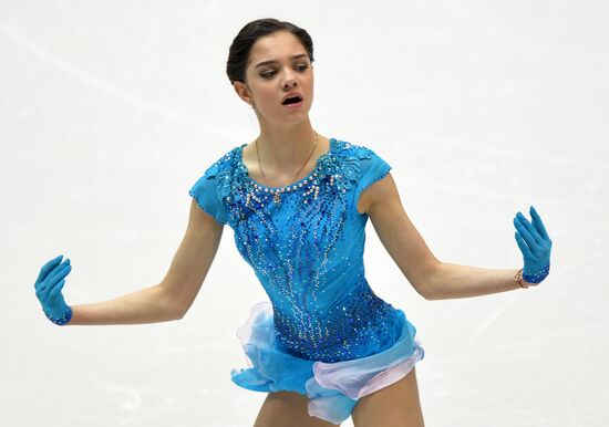 Russian Figure Skating Championship. Women's singles. Short program