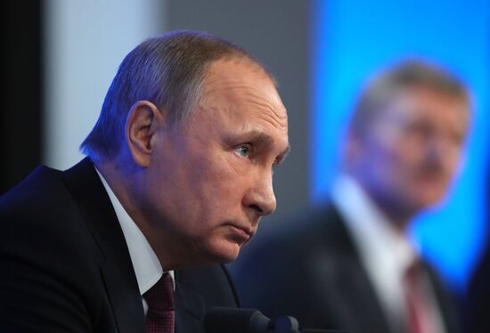 President Vladimir Putin’s 12th annual news conference