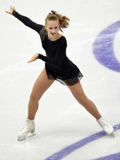 Russian Figure Skating Championship. Women's singles. Short program