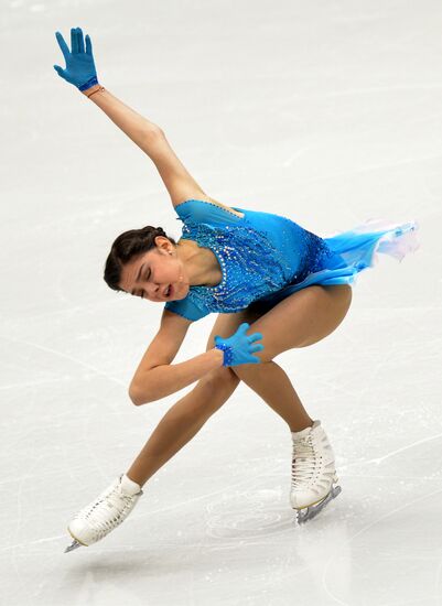 Russian Figure Skating Championship. Women's singles. Short program