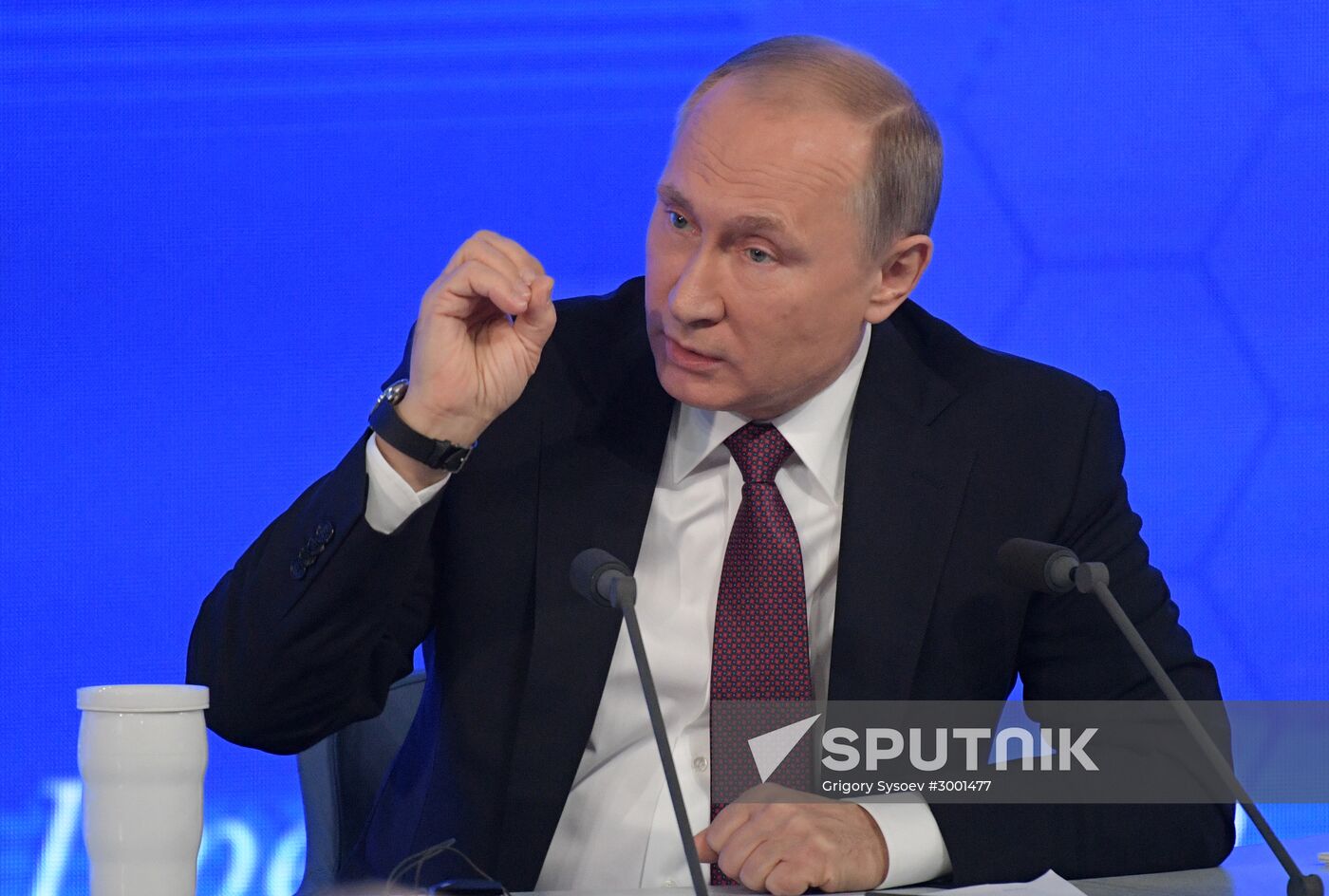President Vladimir Putin’s 12th annual news conference