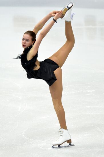 Russian Figure Skating Championship. Women's singles. Short program