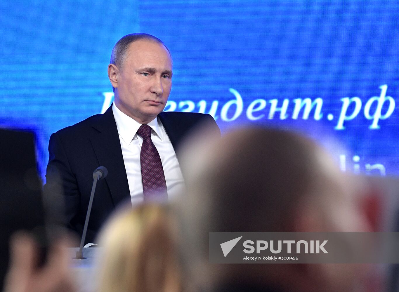 President Vladimir Putin’s 12th annual news conference