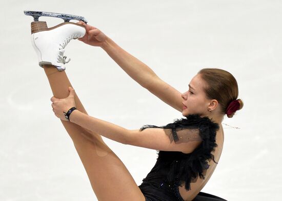 Russian Figure Skating Championship. Women's singles. Short program