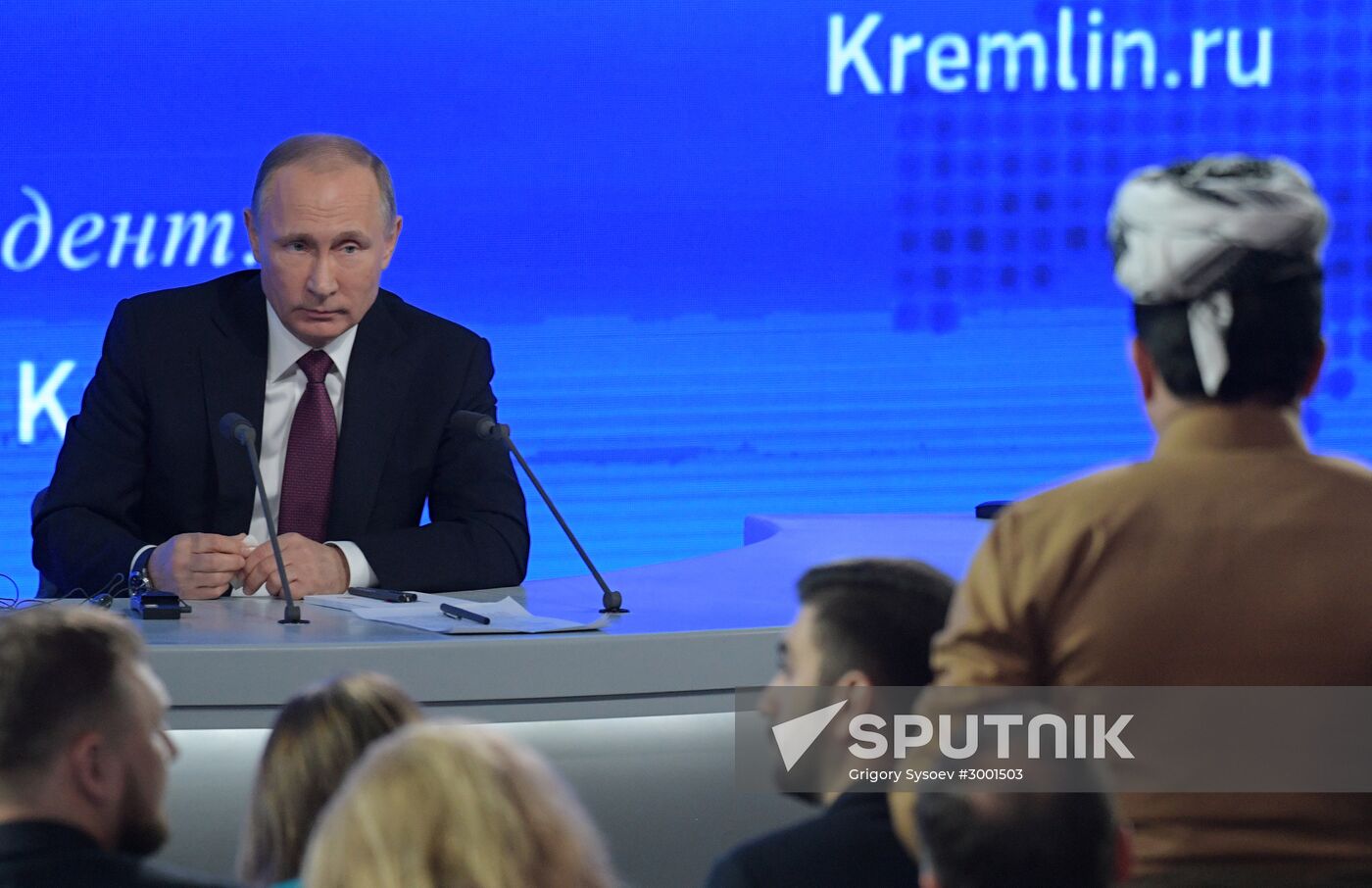 President Vladimir Putin’s 12th annual news conference
