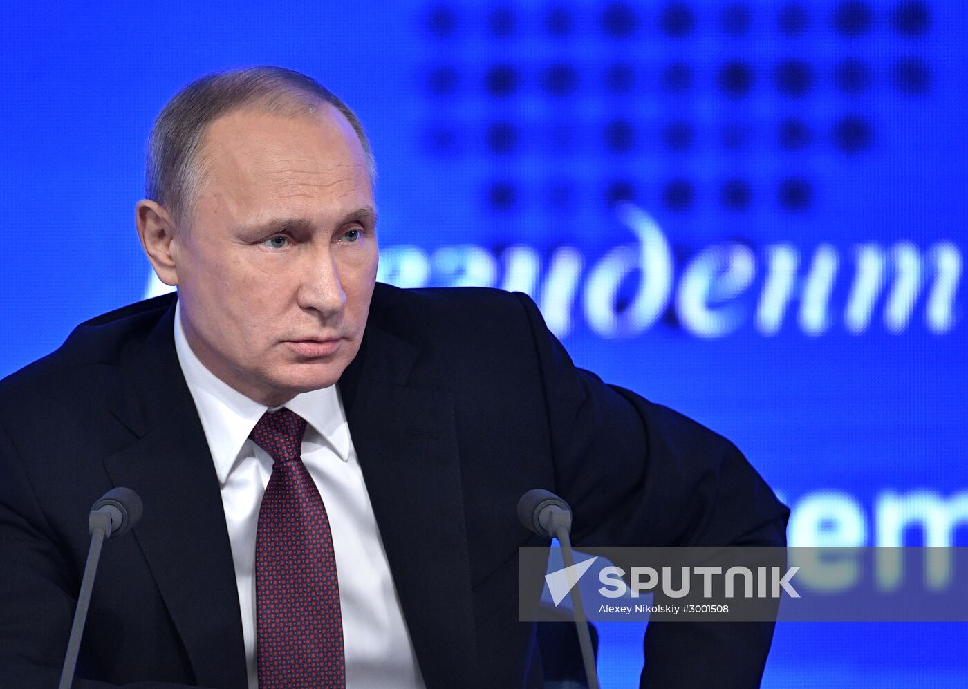 President Vladimir Putin’s 12th annual news conference