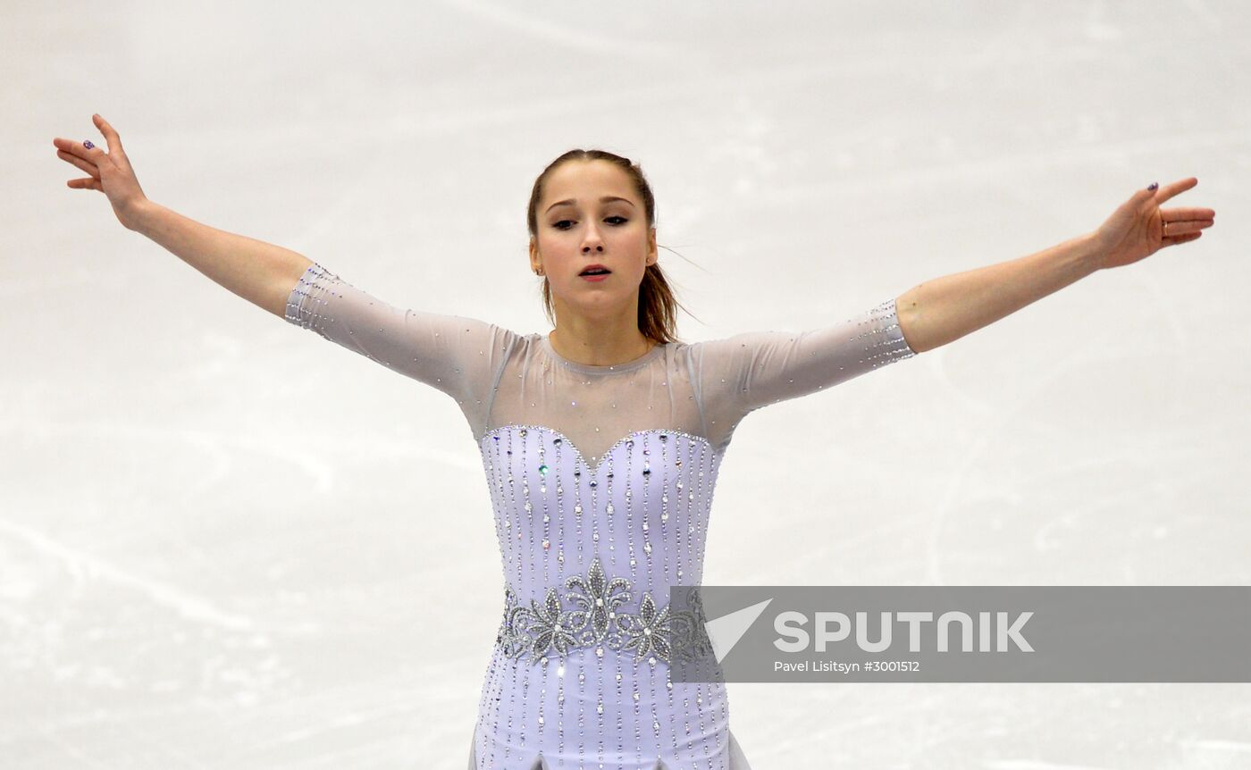 Russian Figure Skating Championship. Women's singles. Short program