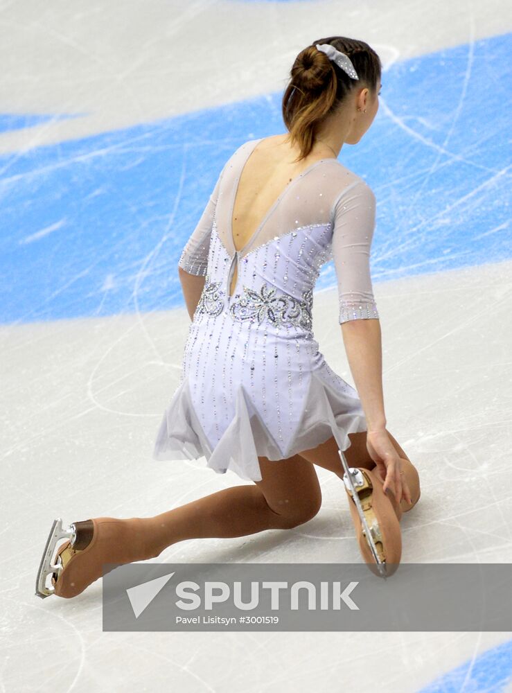 Russian Figure Skating Championship. Women's singles. Short program