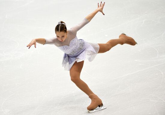 Russian Figure Skating Championship. Women's singles. Short program