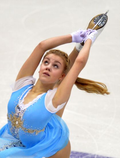 Russian Figure Skating Championship. Women's singles. Short program