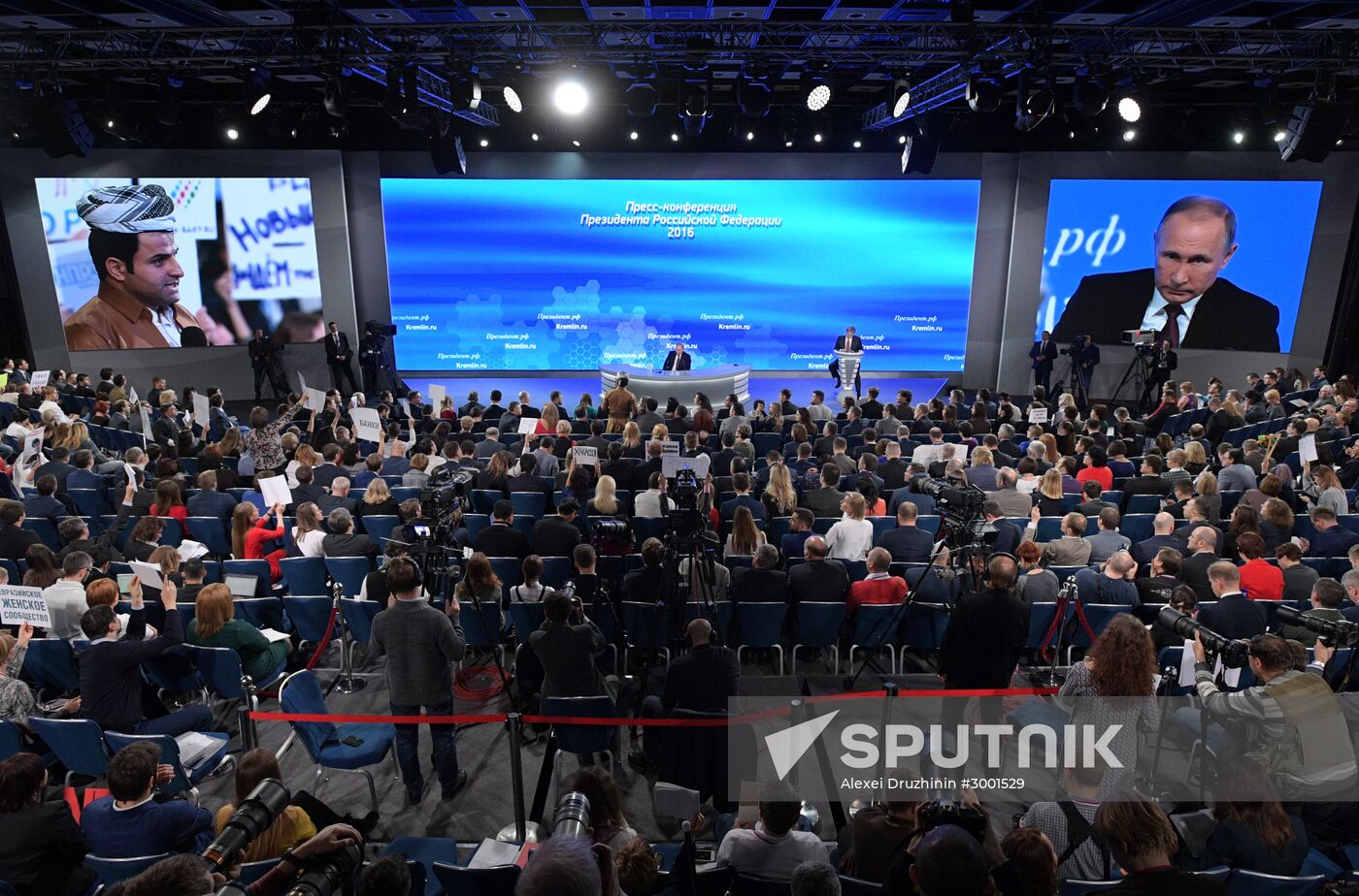 President Vladimir Putin’s 12th annual news conference