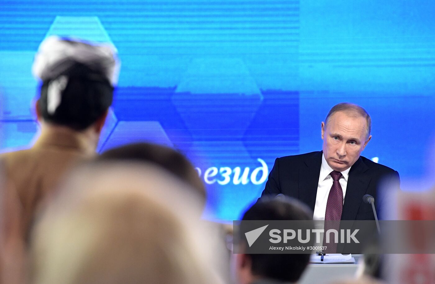 President Vladimir Putin’s 12th annual news conference