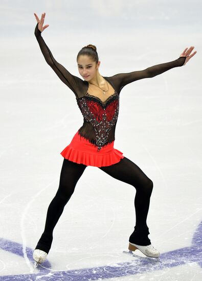 Russian Figure Skating Championship. Women's singles. Short program