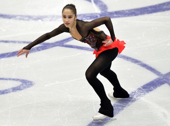 Russian Figure Skating Championship. Women's singles. Short program