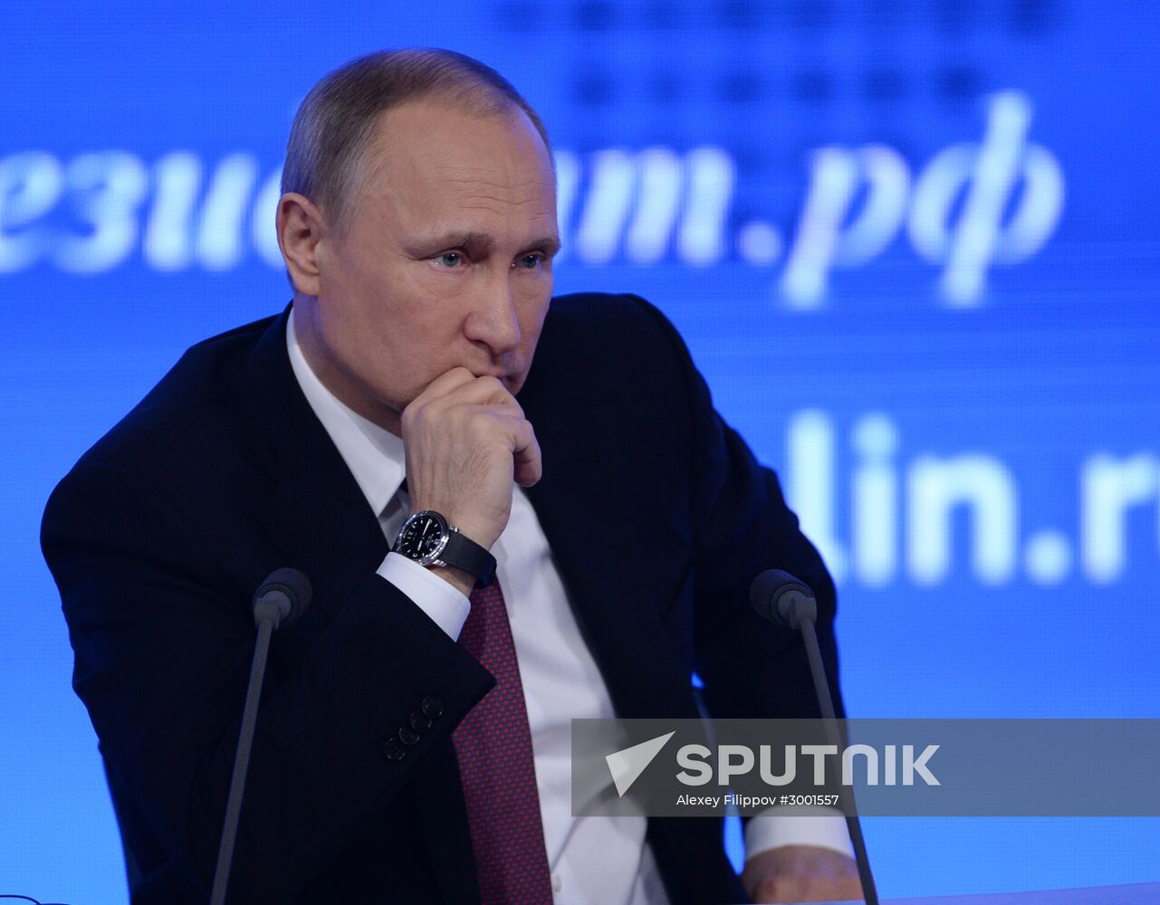 President Vladimir Putin’s 12th annual news conference