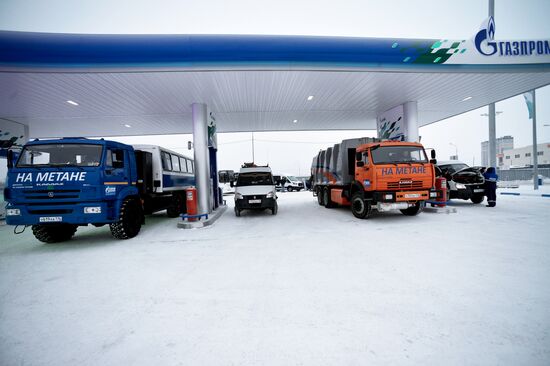 Natural gas fueling stations open in Kazan