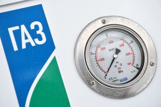Natural gas fueling stations open in Kazan