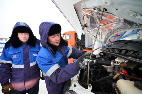 Natural gas fueling stations open in Kazan