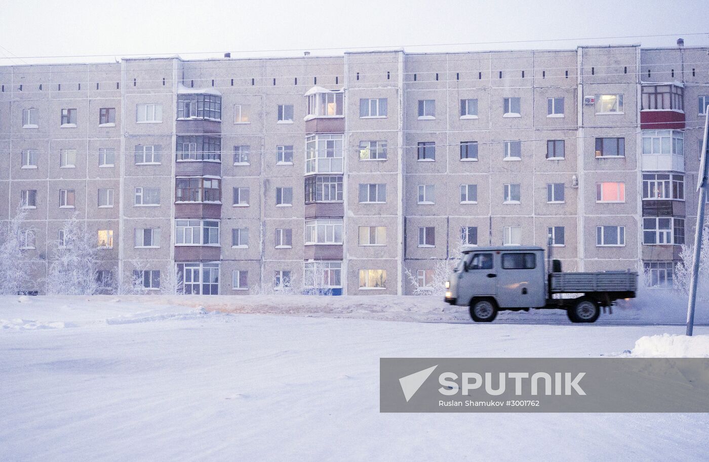 Unusial freeze-up in Yugra