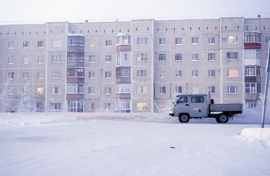 Unusial freeze-up in Yugra