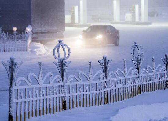Unusial freeze-up in Yugra