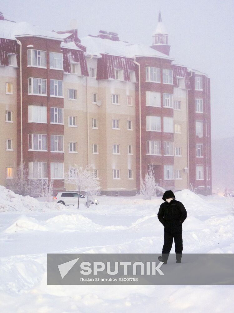 Unusial freeze-up in Yugra