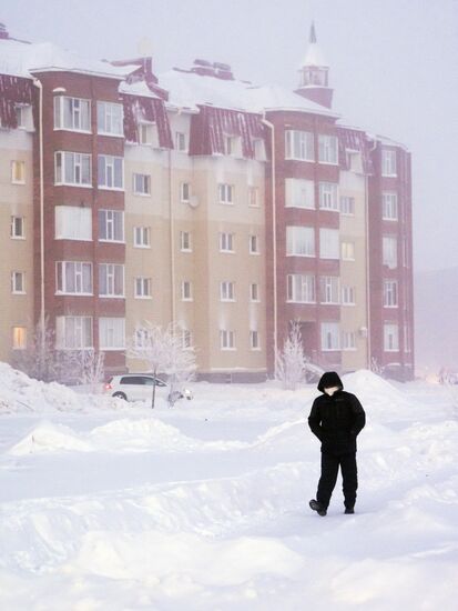 Unusial freeze-up in Yugra