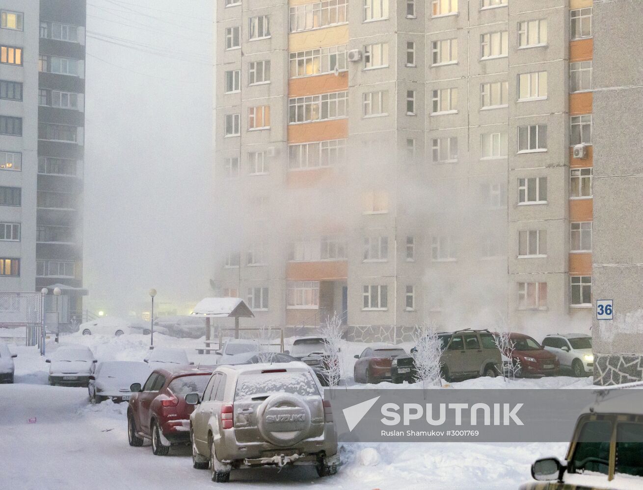 Unusial freeze-up in Yugra