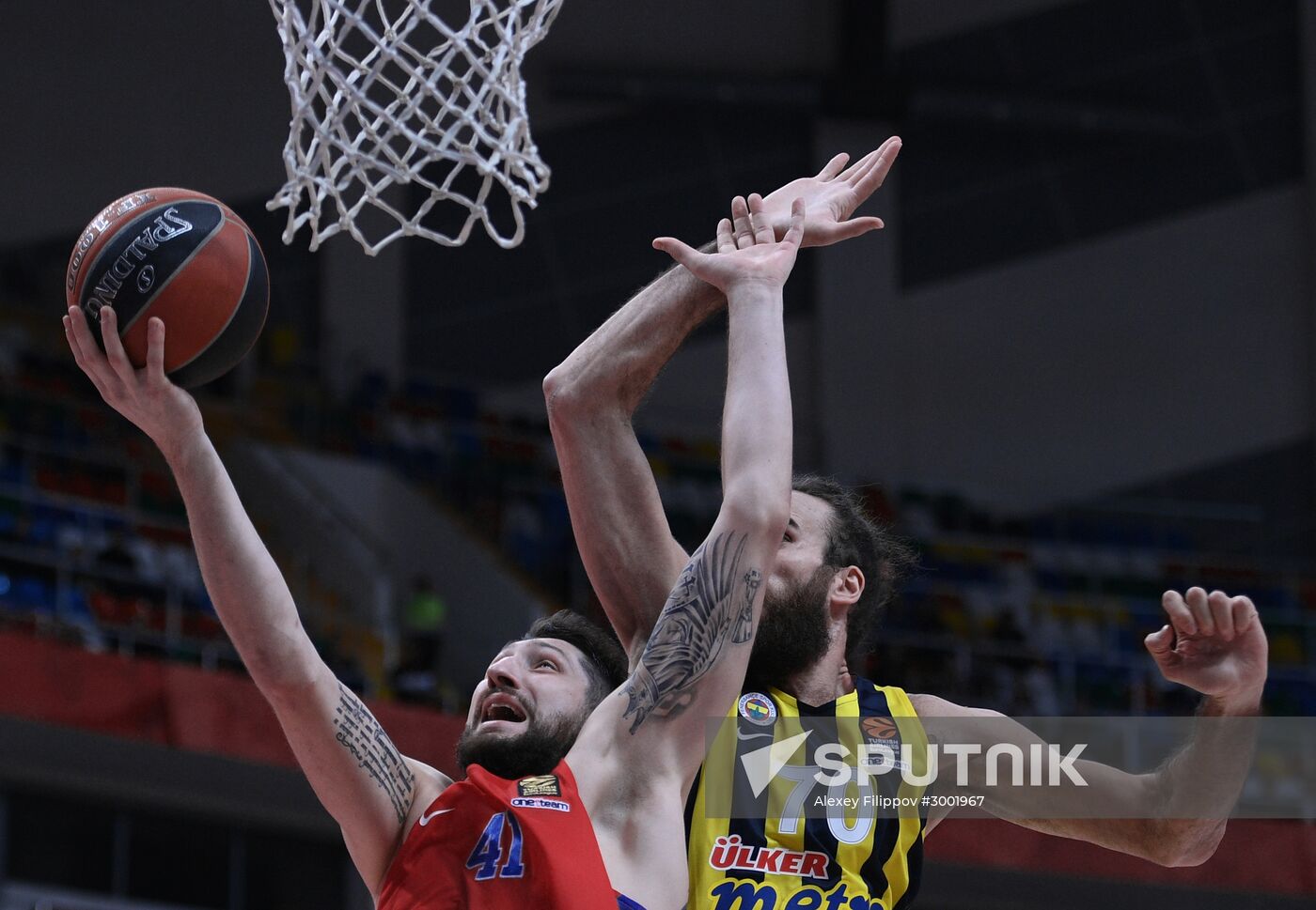 Basketball. Euroleague. CSKA vs. Fenerbahce