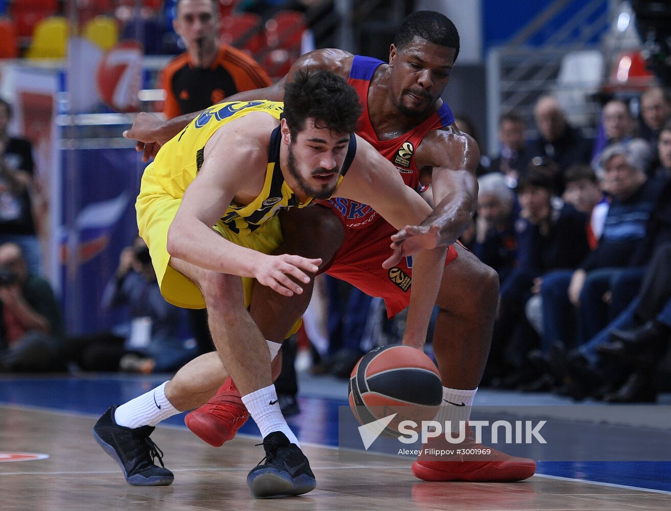 Basketball. Euroleague. CSKA vs. Fenerbahce