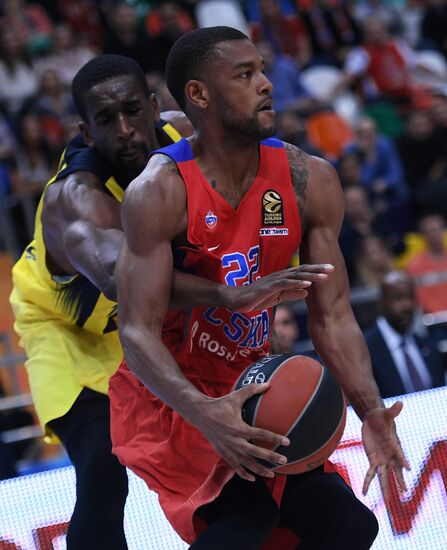 Basketball. Euroleague. CSKA vs. Fenerbahce