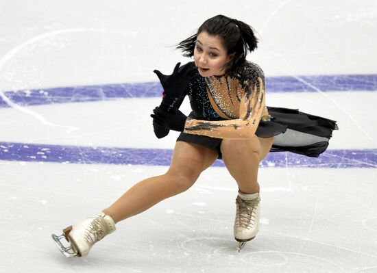 Russian Figure Skating Championship. Women's singles. Short program