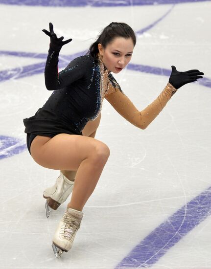 Russian Figure Skating Championship. Women's singles. Short program