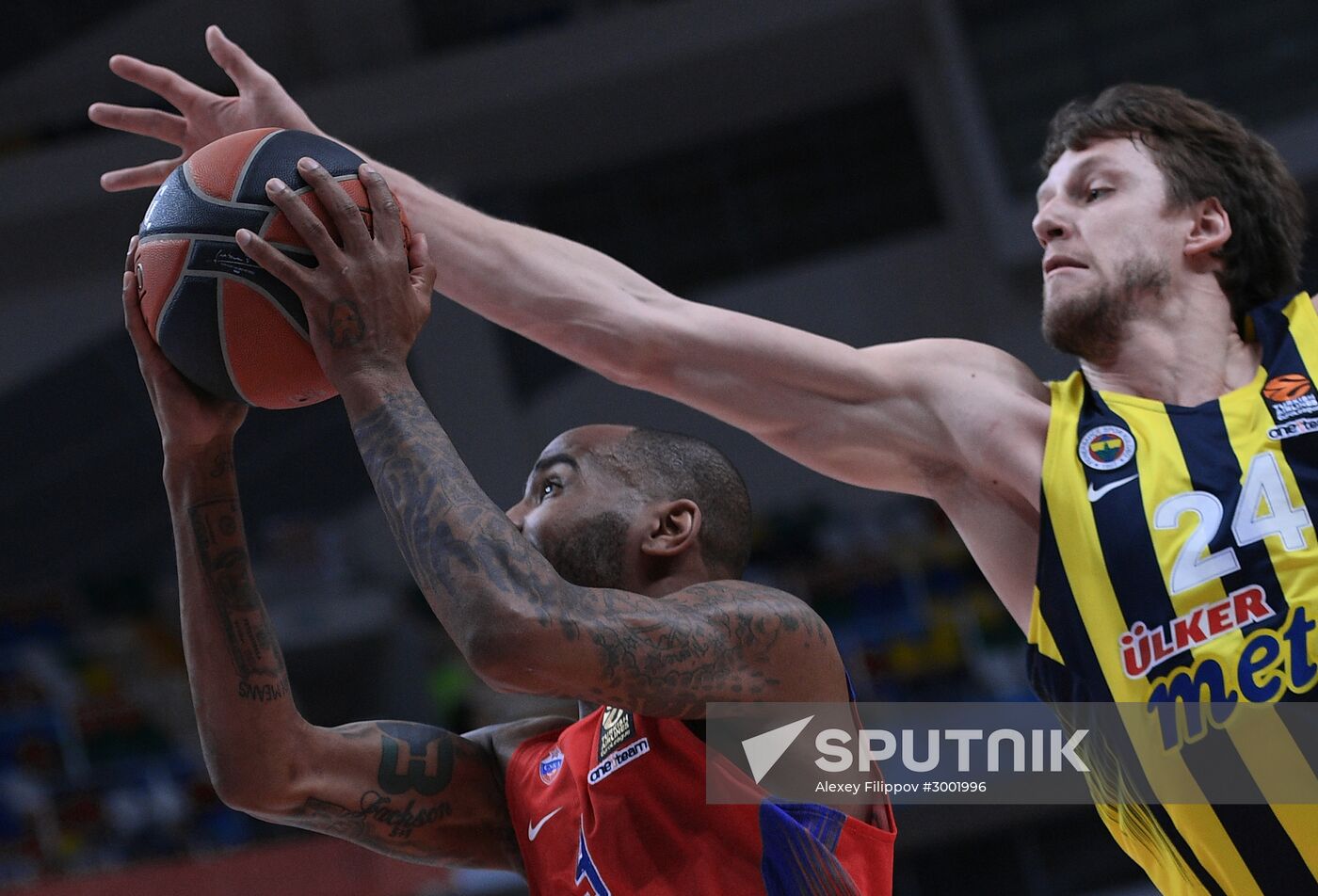 Basketball. Euroleague. CSKA vs. Fenerbahce