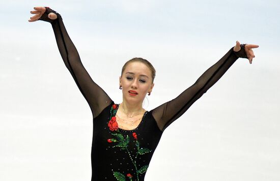 Russian Figure Skating Championship. Women's singles. Short program