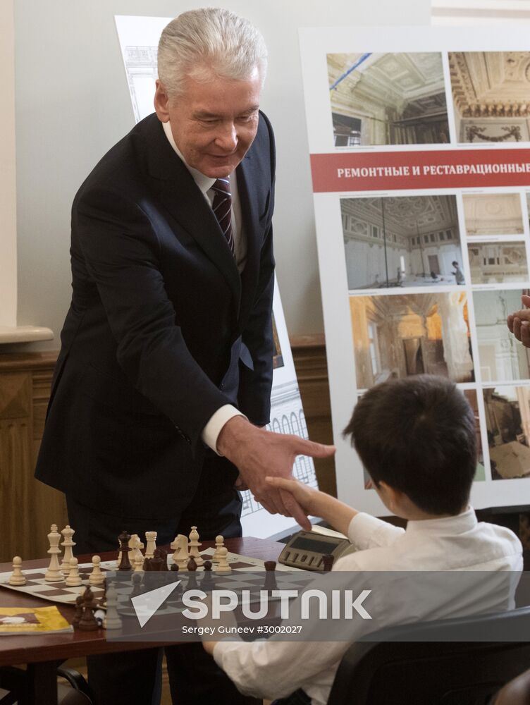 Central House of Chess opened at Gogolevsky Boulevard in Moscow