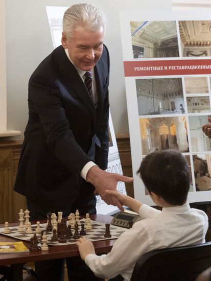 Central House of Chess opened at Gogolevsky Boulevard in Moscow