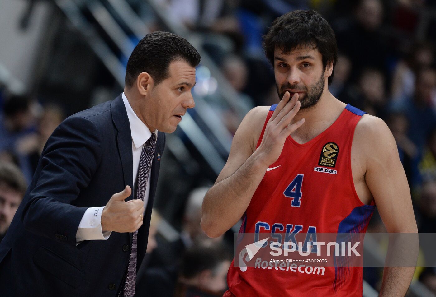 Basketball. Euroleague. CSKA vs. Fenerbahce