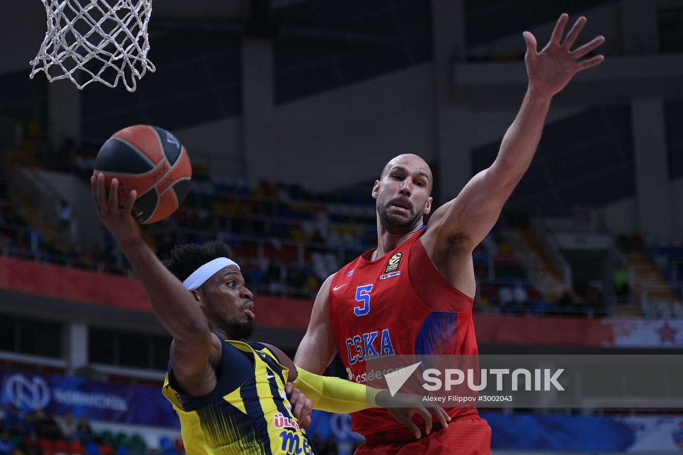 Basketball. Euroleague. CSKA vs. Fenerbahce