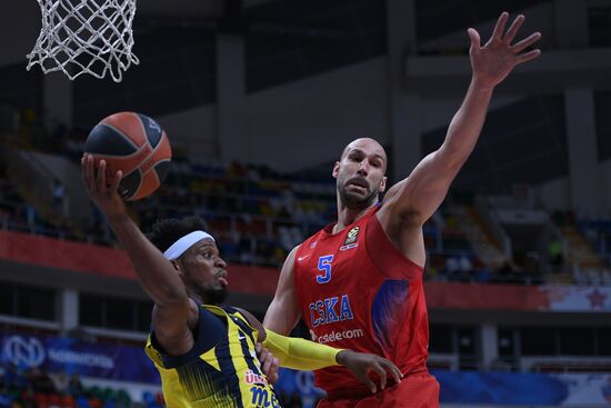 Basketball. Euroleague. CSKA vs. Fenerbahce