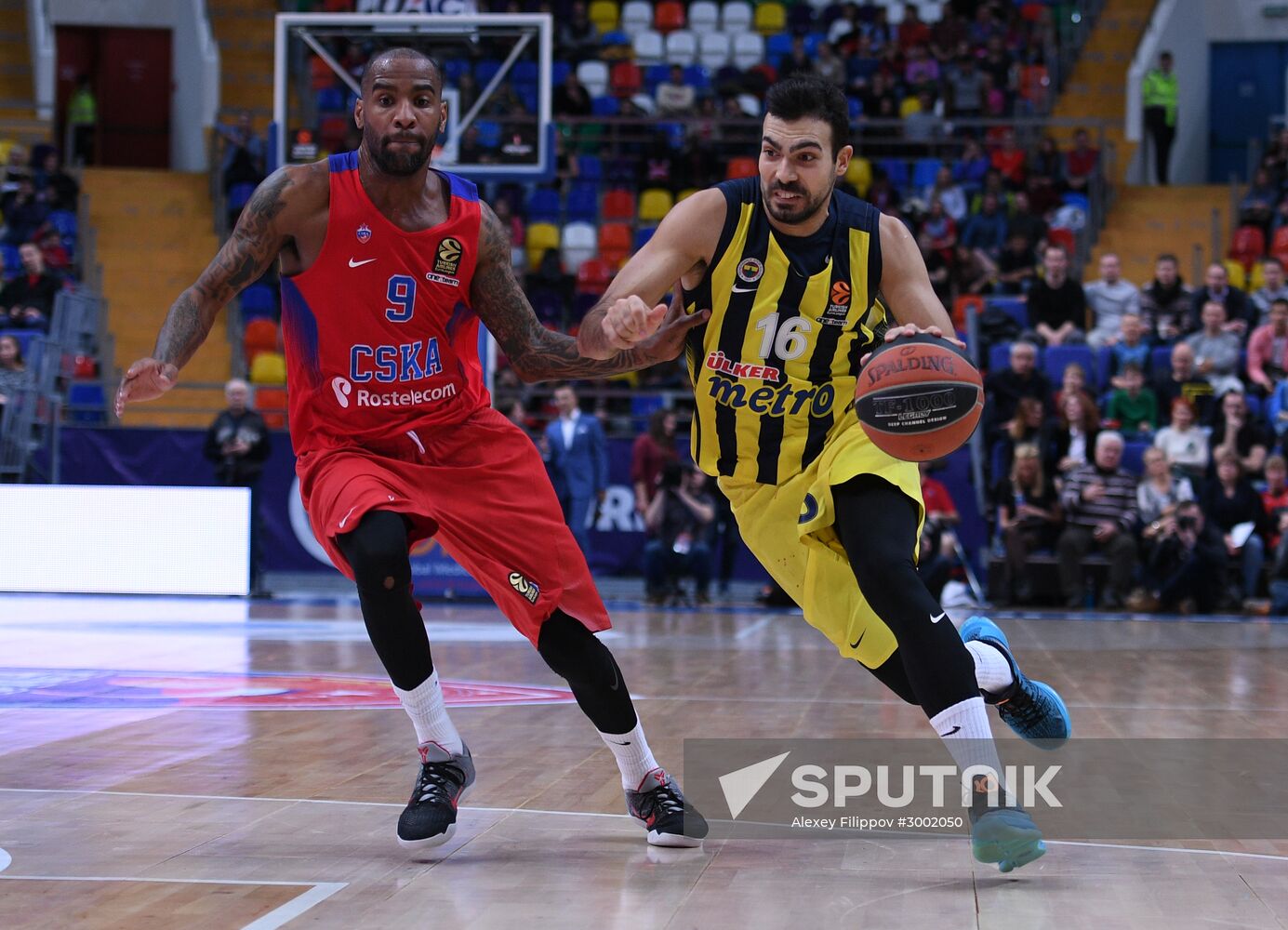 Basketball. Euroleague. CSKA vs. Fenerbahce