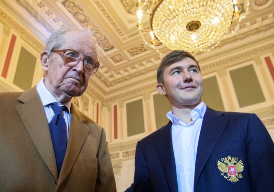 Central House of Chess opened at Gogolevsky Boulevard in Moscow