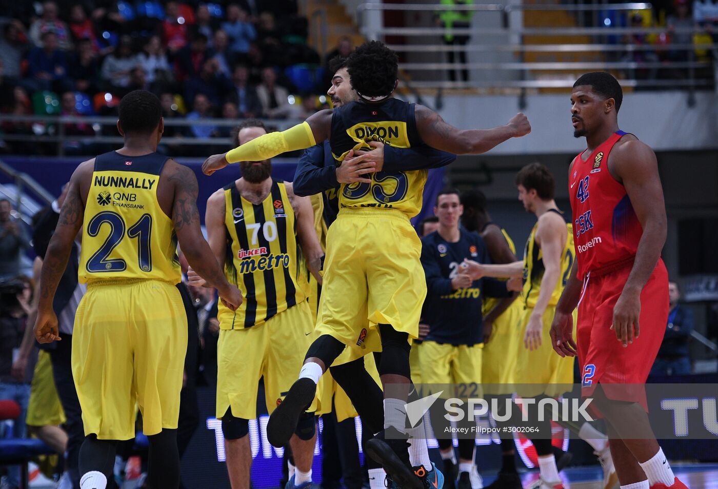 Basketball. Euroleague. CSKA vs. Fenerbahce