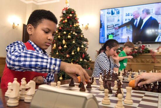 Central House of Chess opened at Gogolevsky Boulevard in Moscow