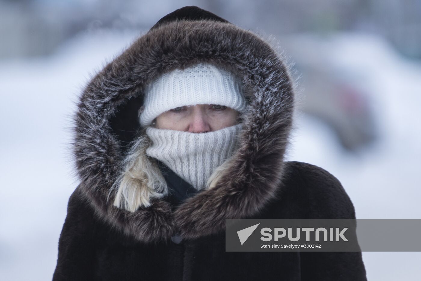 Abnormal frosts in Tomsk