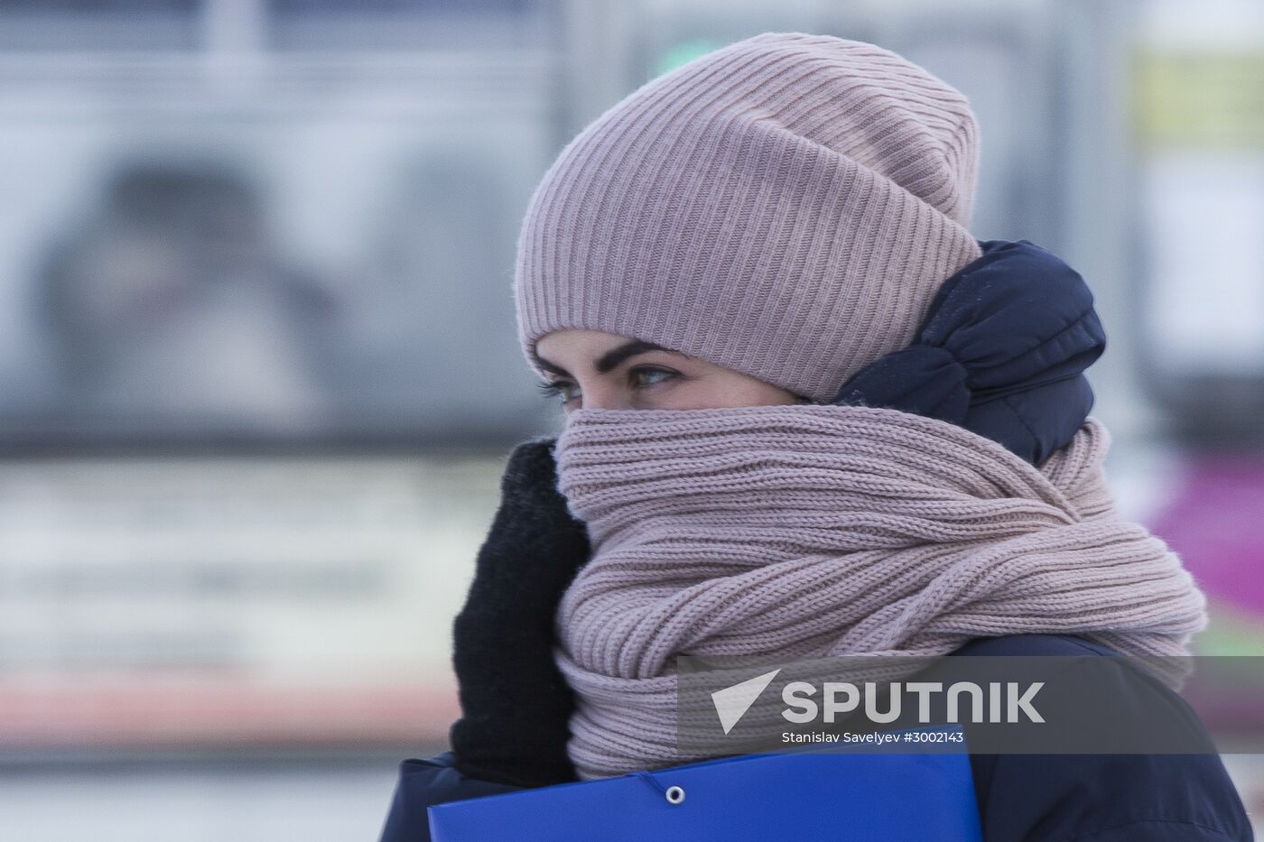 Abnormal frosts in Tomsk